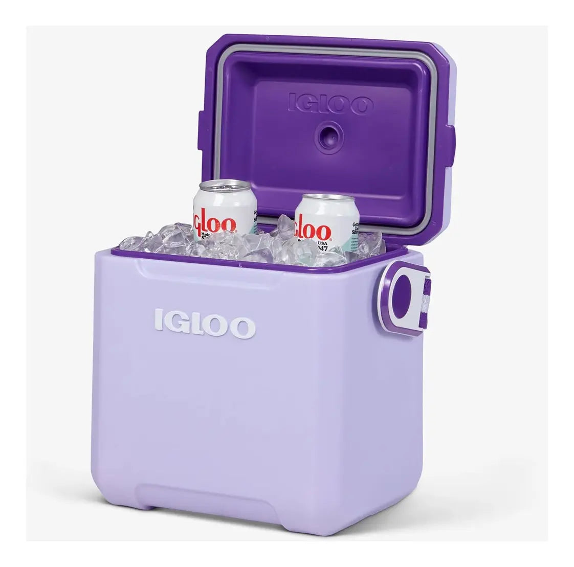 Hielera Igloo Ta Too Cooler 11 Qt 14 Lata Correa Ajustable P Color Lila
