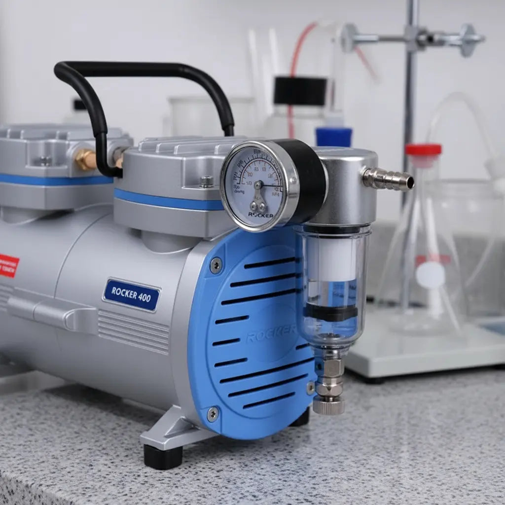 Bomba De Vacio Rocker 400 37l/min -680 Mmhg Para Laboratorio