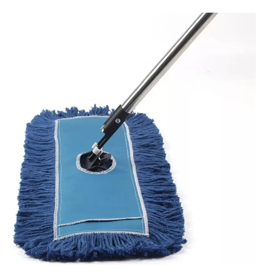 Trapeador Y Barredora Mop De Microfibra Quita Pelos Y Pelusa Color Azul