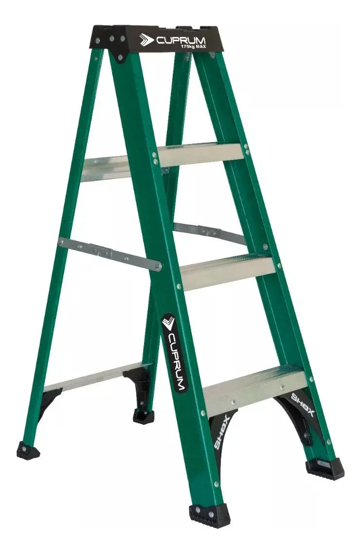 Escalera Tijera Fibra De Vidrio 1.22mts Pro C-3217-04