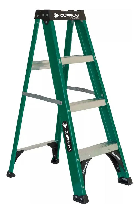 Escalera Tijera Fibra De Vidrio 1.22mts Pro C-3217-04