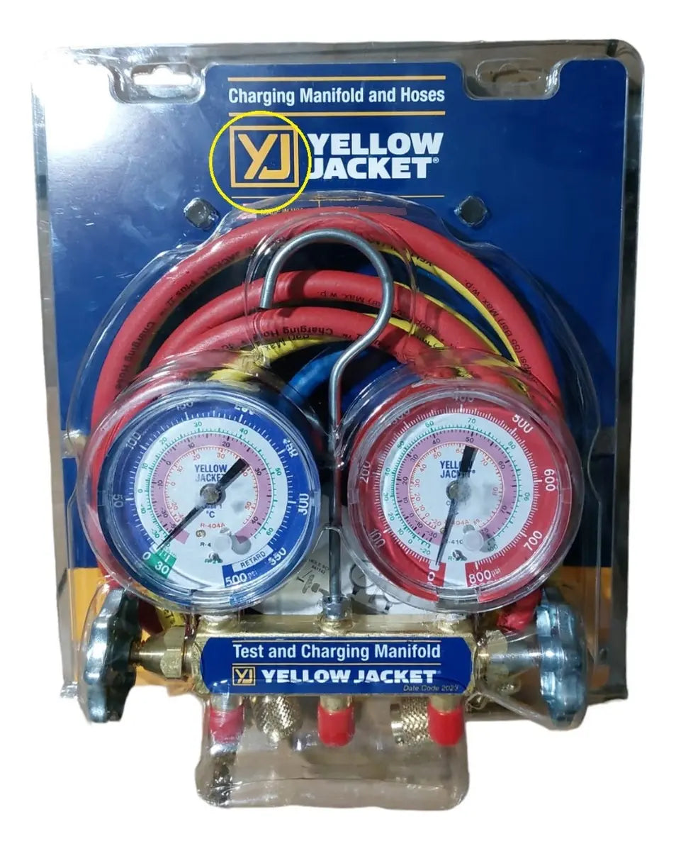 Manifold Yellow Jacket 42034 Para R-22/404a/410a Original