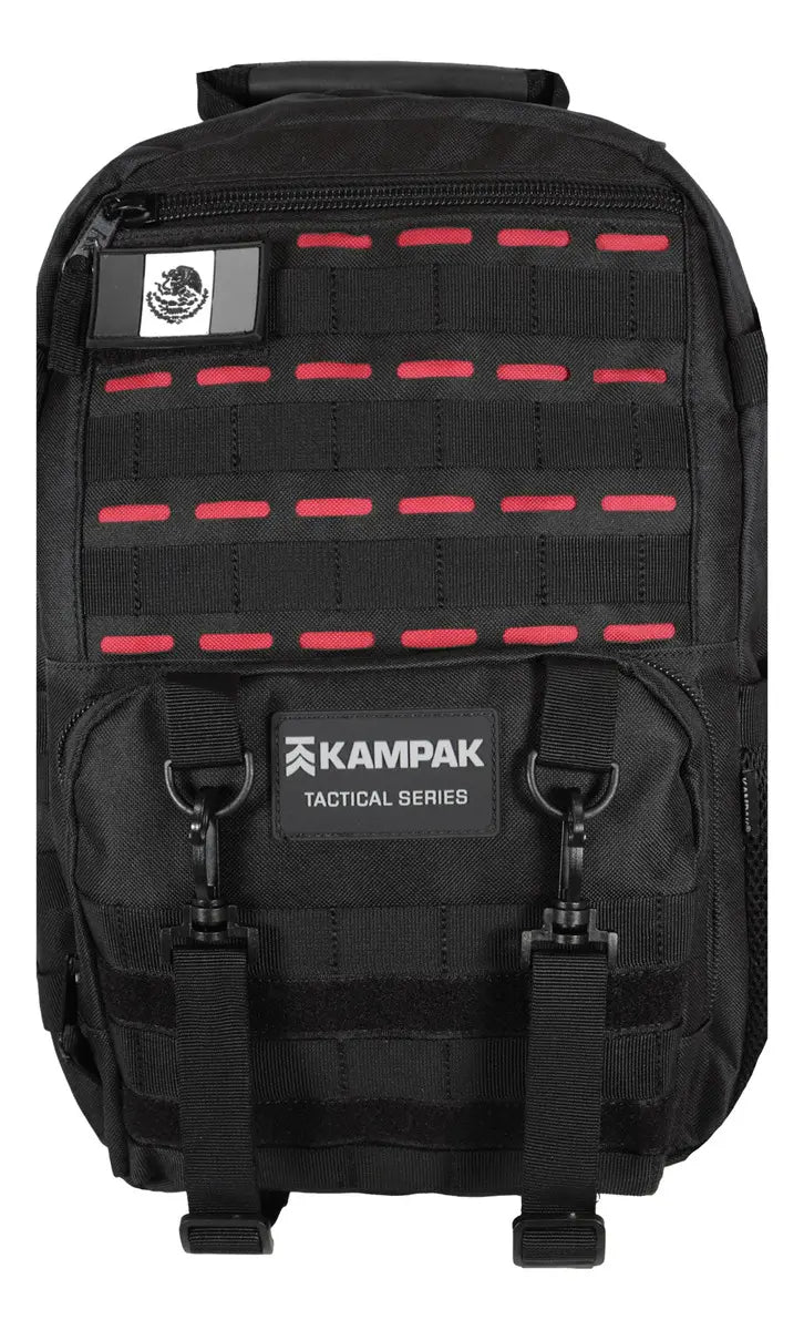 Super Mochila Kampak Ep40 Multiusos P/ Laptop Ajustable Color Negro