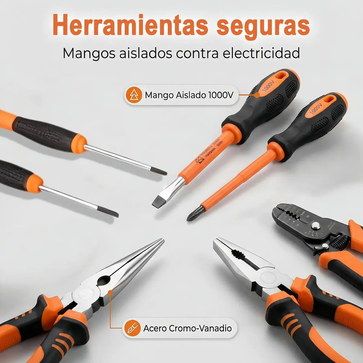 Kit Herramientas 32 Piezas YISHAN Varitudo con Multímetro Digital y Soldador para Electricidad y Hogar