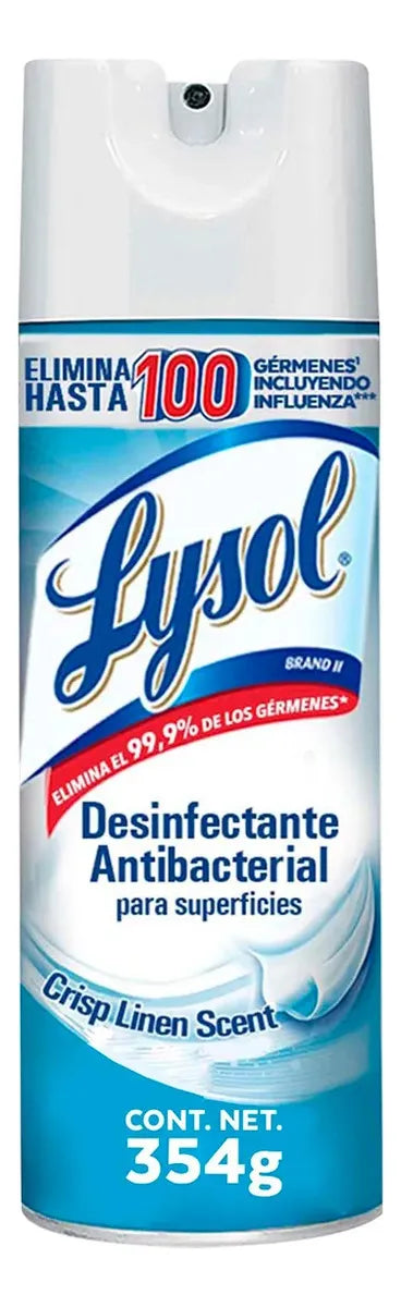 Limpiador Lysol Lysol Desinfectante Spray naranja en aerosol