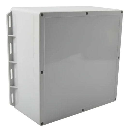 Gabinete de Plástico Exterior Ip65 color blanco 300x300x150mm cierre tornllo TXPRO TXG-01-571