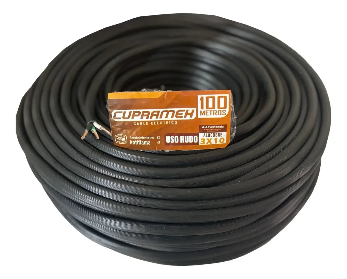 Cable Uso Rudo 3x10 40 Mts