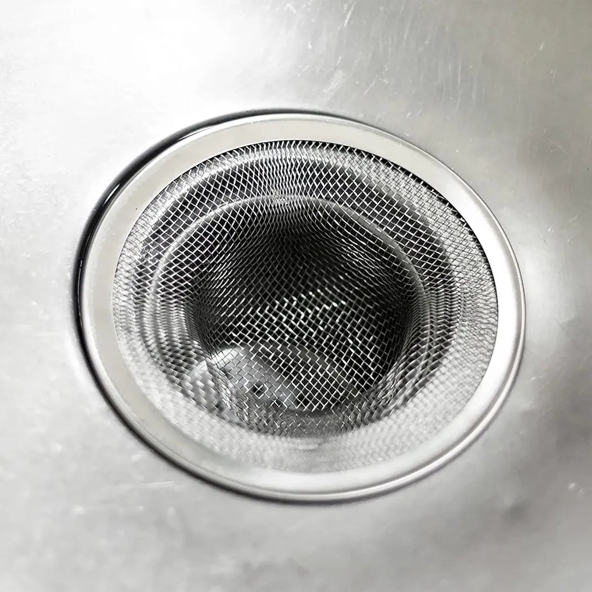 Coladeras Malla 4 Piezas Baño Fregadero Acero Inoxidable