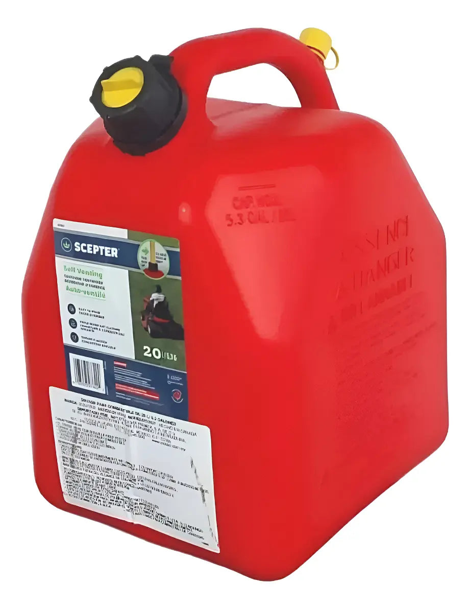 Tanque Bidón Para Gasolina 20 Litros Portátil Scepter