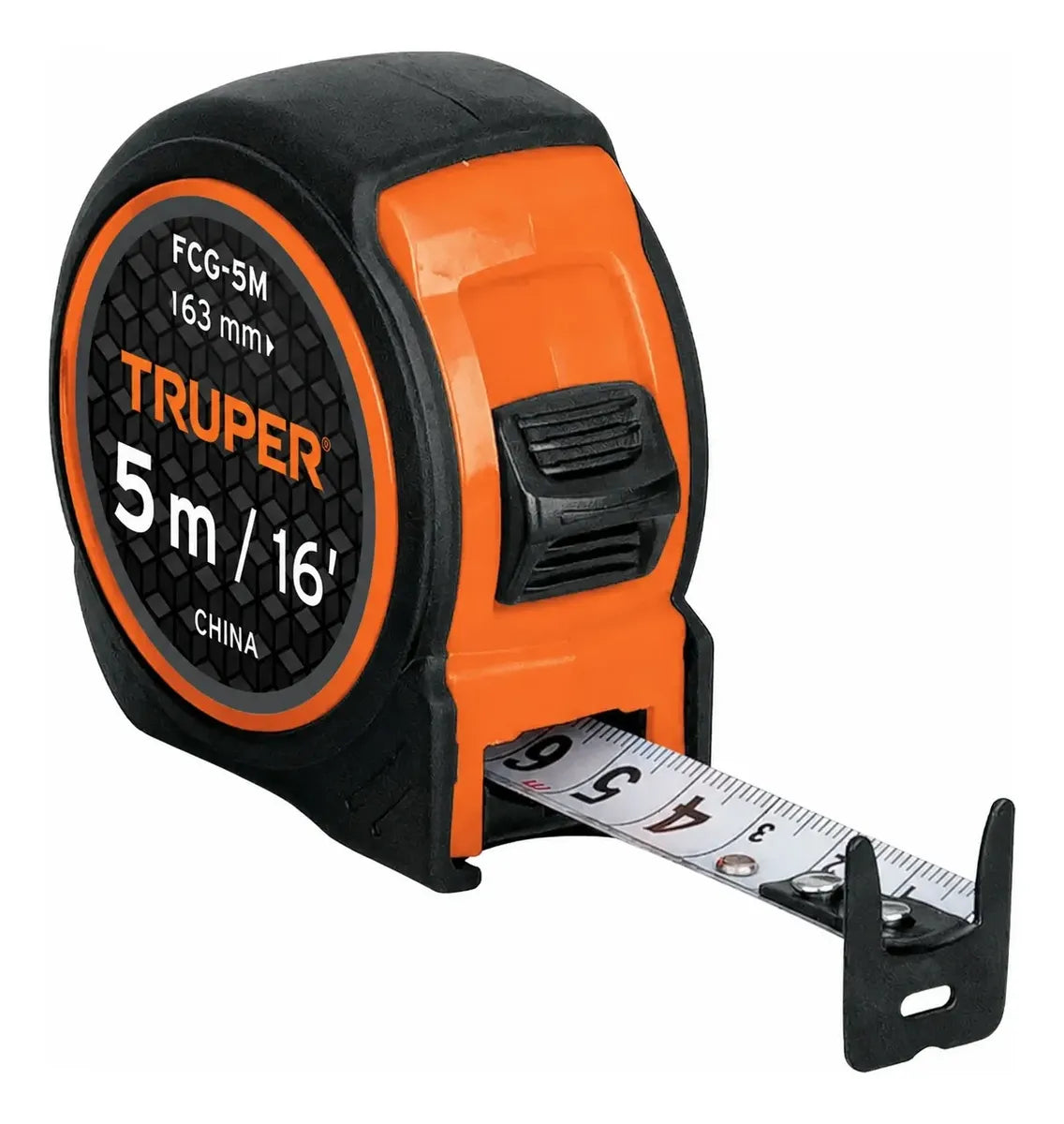 Flexómetro Compacto Con Grip, 5 M, Cinta 3/4' 12772