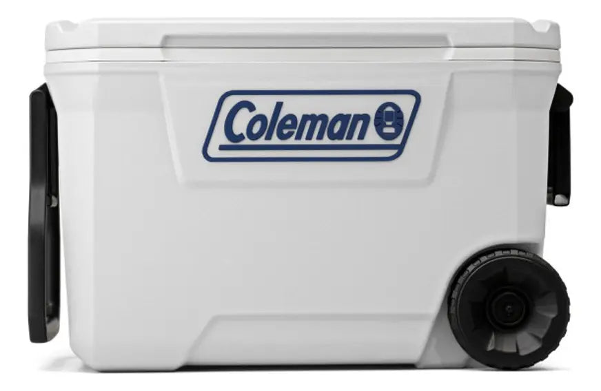 Coleman® Serie 316 Hielera Con Ruedas De 62 Qt, Blanco