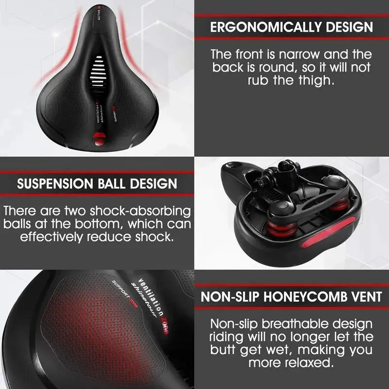 Asiento + Funda Compatible Para Bicicleta Centurfit