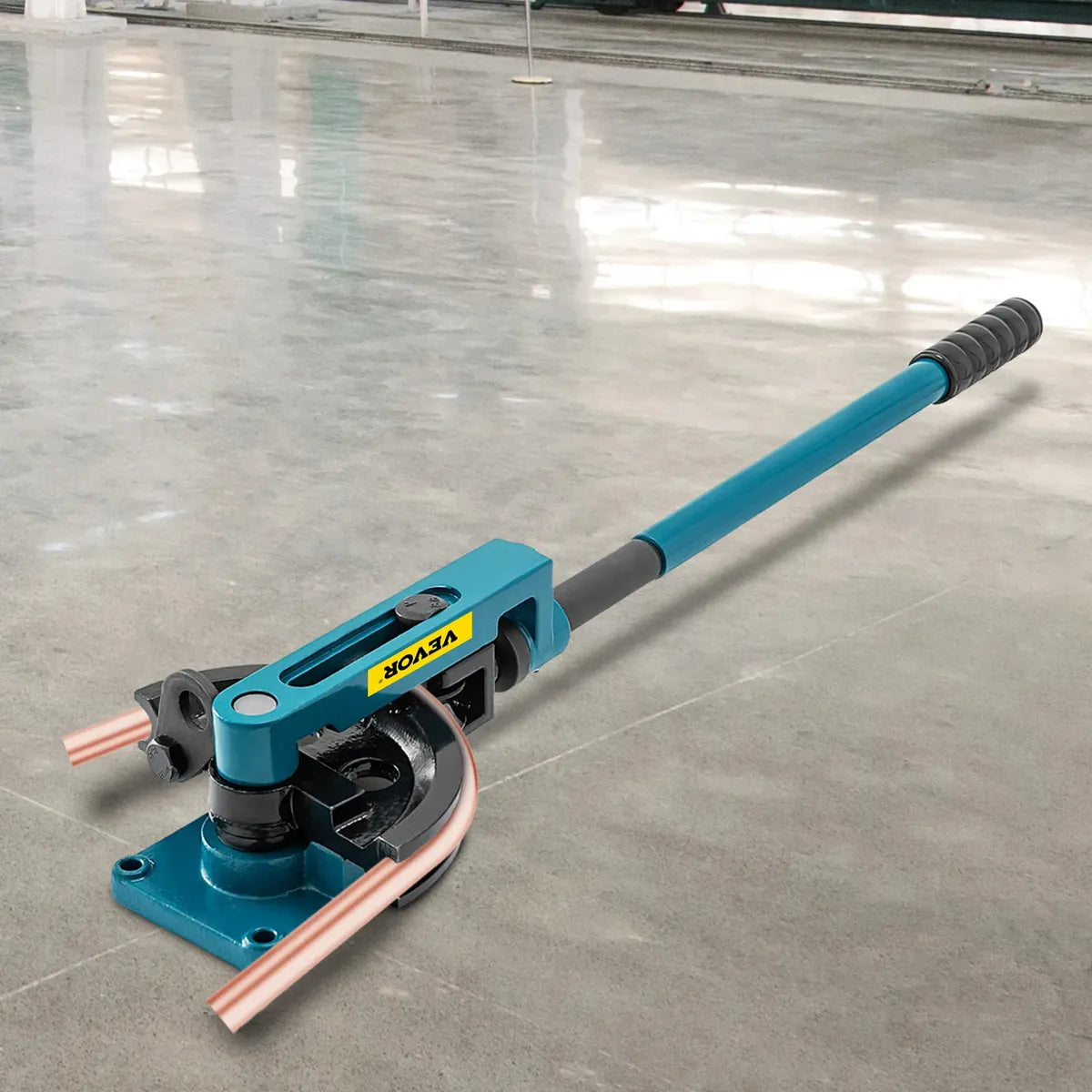 Vevor Máquina Dobladora Manual De Tubo 10-25mm De 3/8 A 1 Azul Petróleo