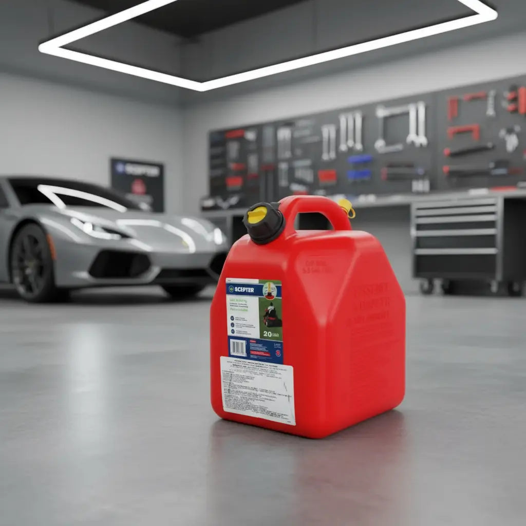 Tanque Bidón Para Gasolina 20 Litros Portátil Scepter