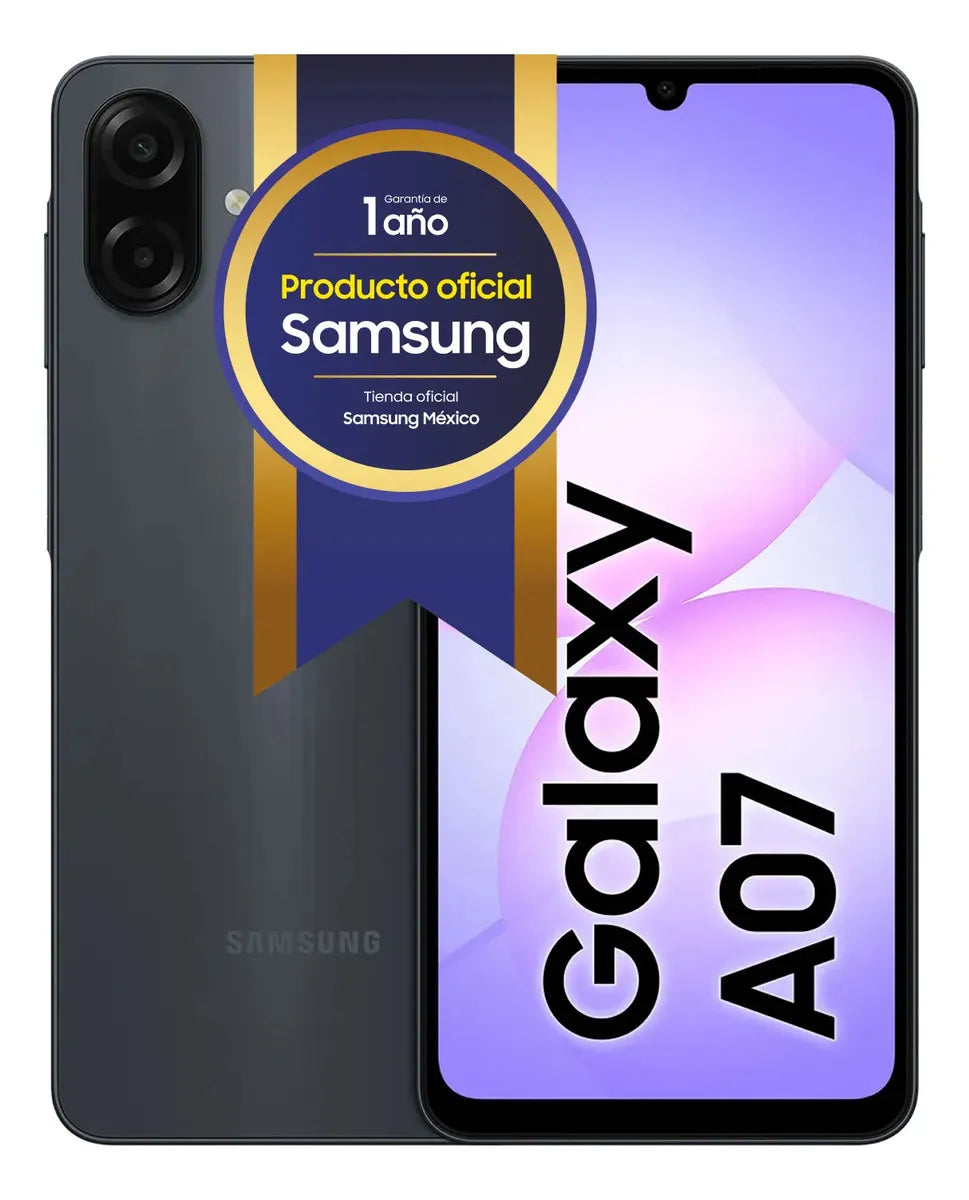 Celular Samsung Galaxy A07 Negro 128GB