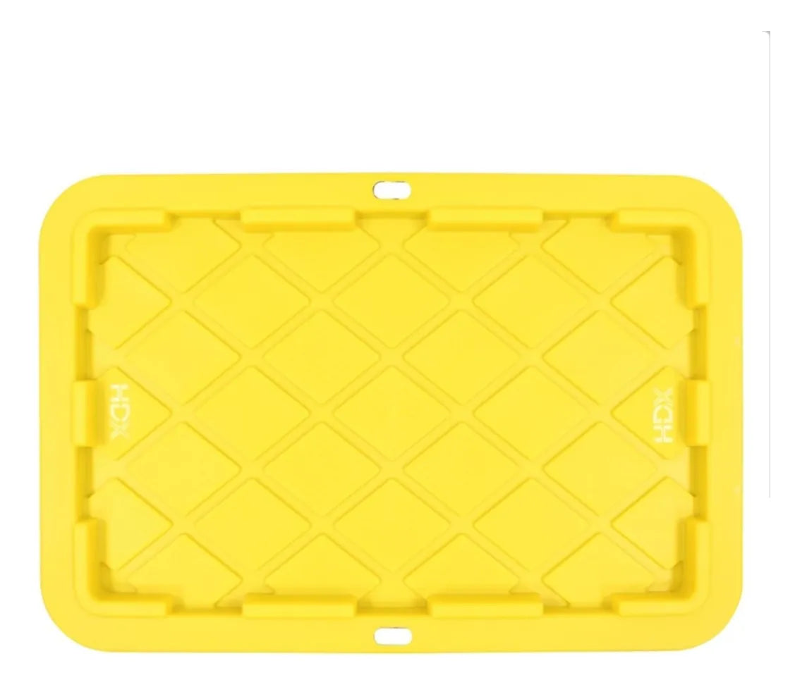 Caja De Plástico De Uso Rudo Negra Hdx 102l