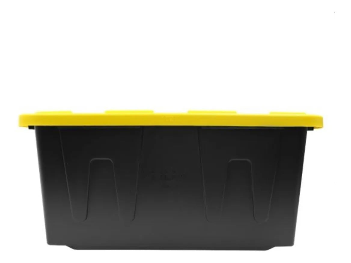 Caja De Plástico De Uso Rudo Negra Hdx 102l