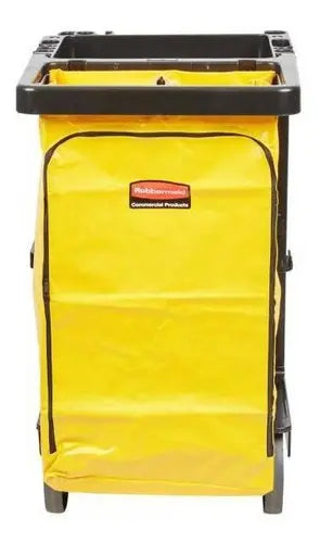 Carro De Limpieza De Servicio Tradicional 6173 Rubbermaid Negro