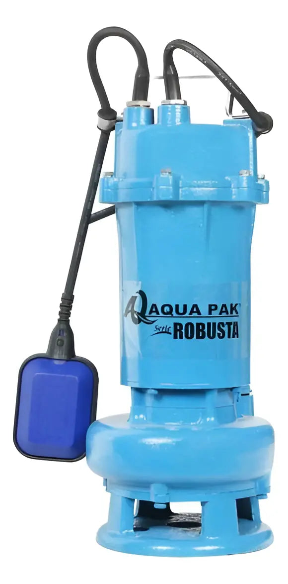 Bomba Sumergible Aqua Pak Robusta P/lodos 1 Hp 127v. 1 Fase.