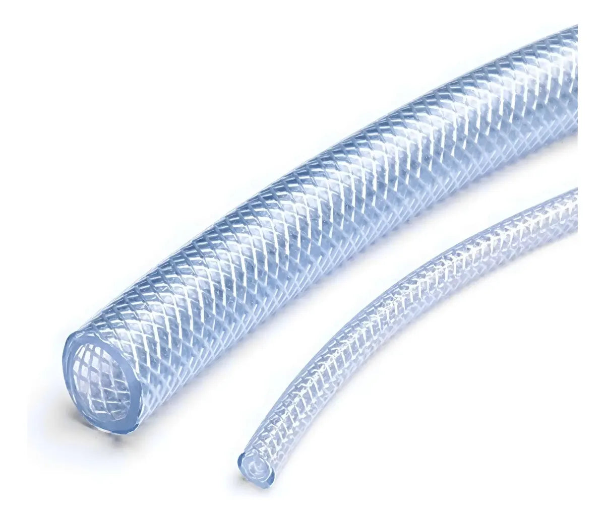 Manguera Tramada Transparente 3/4 Rollo De 15 Mts