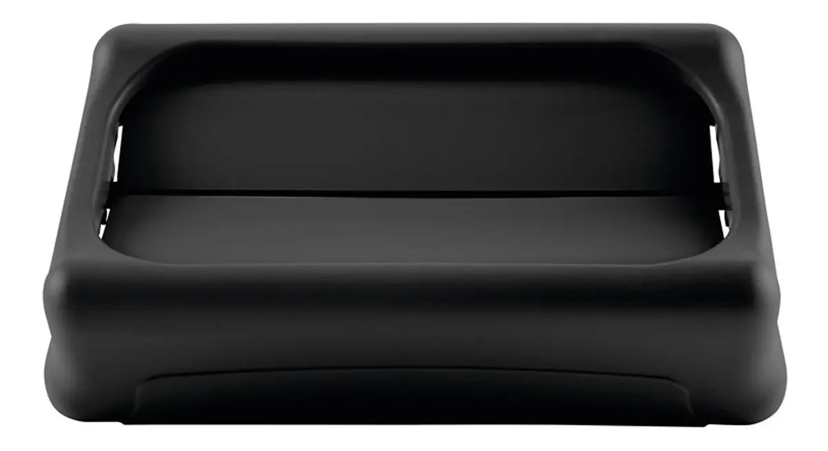 Tapa Abatible Slim Jim Rubbermaid Intocable Para Contenedor Color Gris