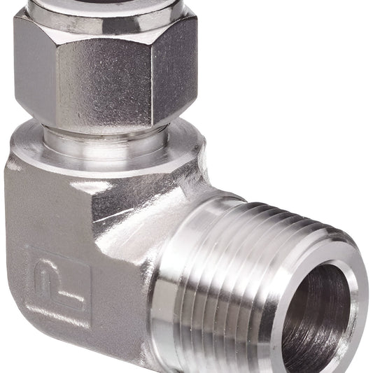 CODO 90 NPT A TUBING INOX 316