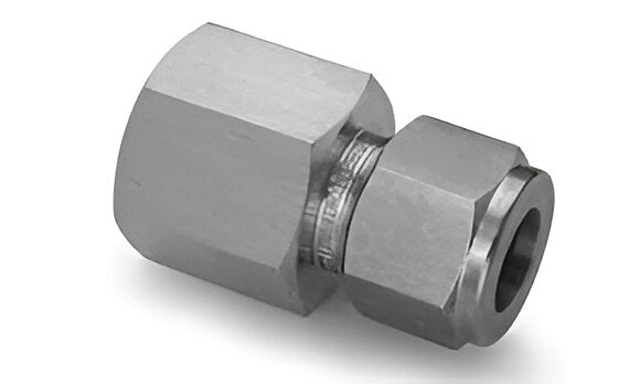 CONECTOR HEMBRA NPT A TUBING INOX 316